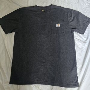 Carhartt Charcoal Heather Pocket Short-Sleeve Tee